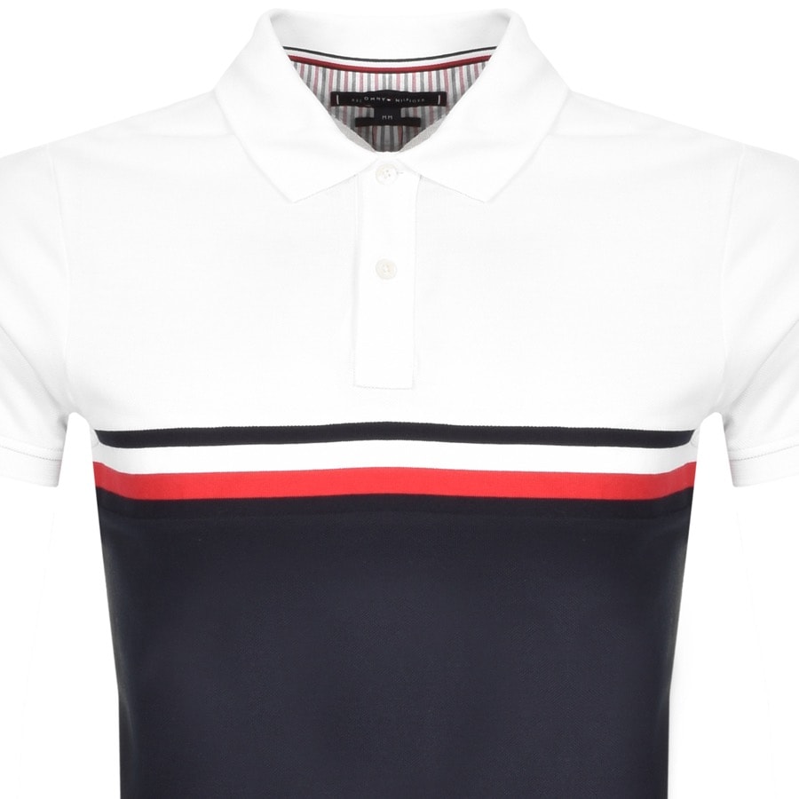 Alternative Image for ProductTommy Hilfiger Slim Fit Polo T Shirt White2